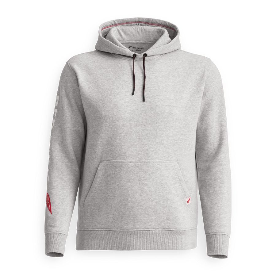 Hoodie with Sleeve Print