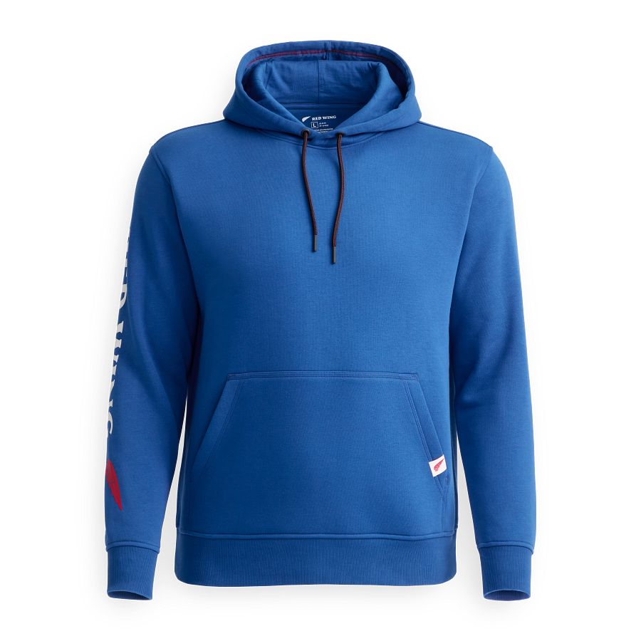 Hoodie with Sleeve Print