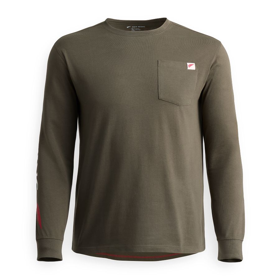 Long Sleeve Pocket T-Shirt